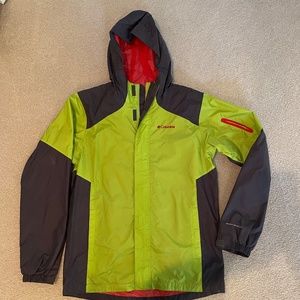 Columbia youth Rain Jacket-size 18-20